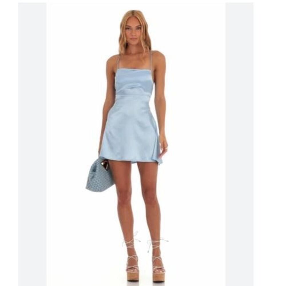 Lucy-in-the-sky Women's Blue Dress